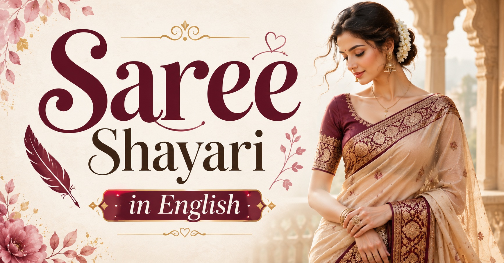 100+ Beautiful Saree Shayari in English for Instagram Captions