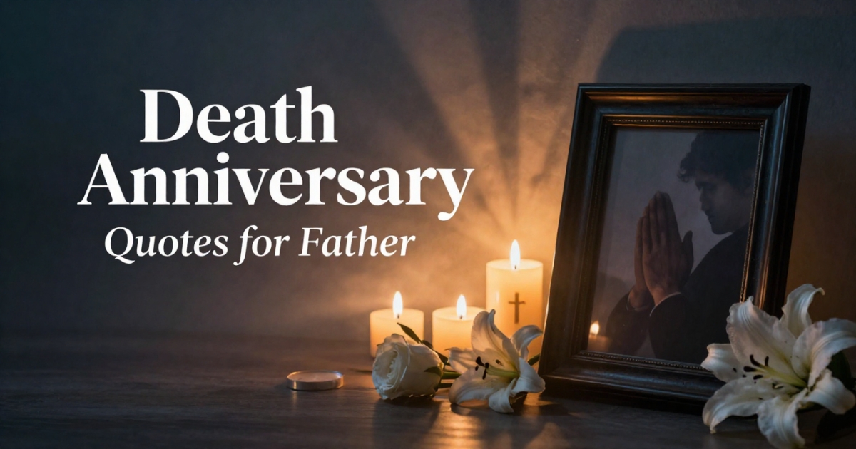 100+ Death Anniversary Quotes for Father: Heartfelt Messages to Remember Dad