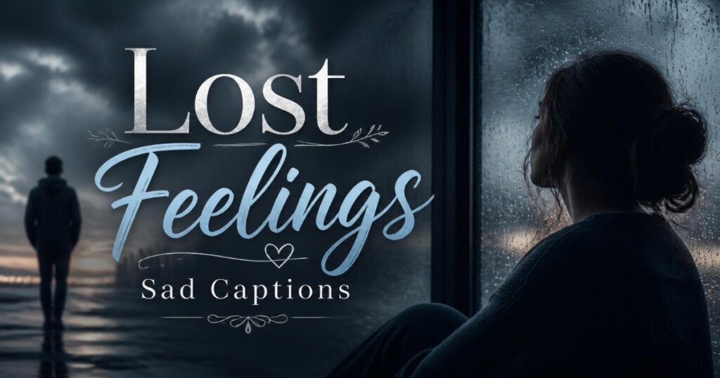 Lost Feelings Sad Captions