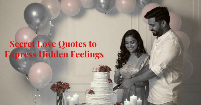 100+ Secret Love Quotes to Express Hidden Feelings