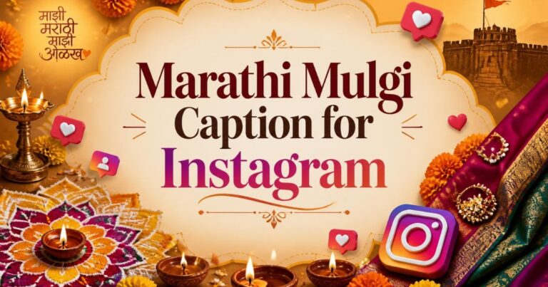 400+ Best Marathi Mulgi Captions for Instagram