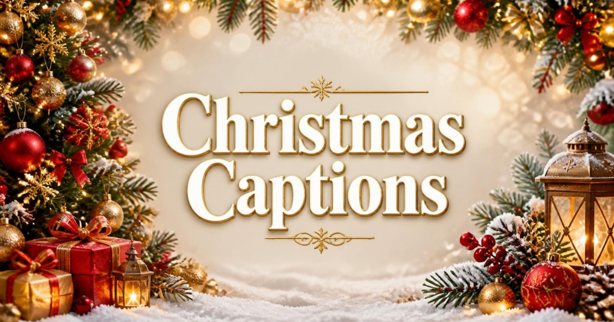 Christmas Captions for Instagram