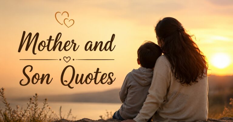 150+ Mother and Son Quotes to Celebrate Unbreakable Love