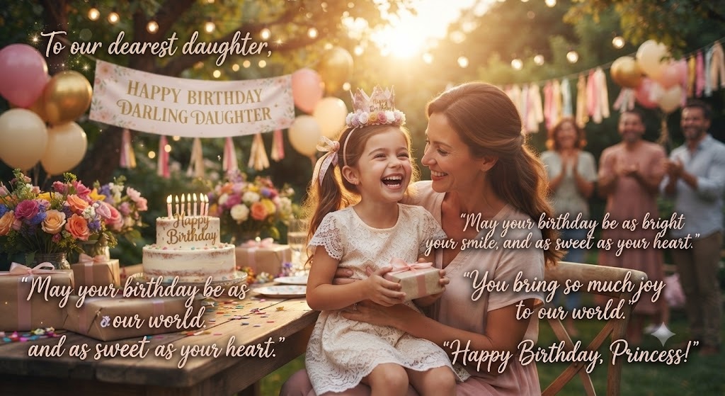 150+ Birthday Quotes for Daughter: Heartfelt, Sweet & Inspirational Wishes