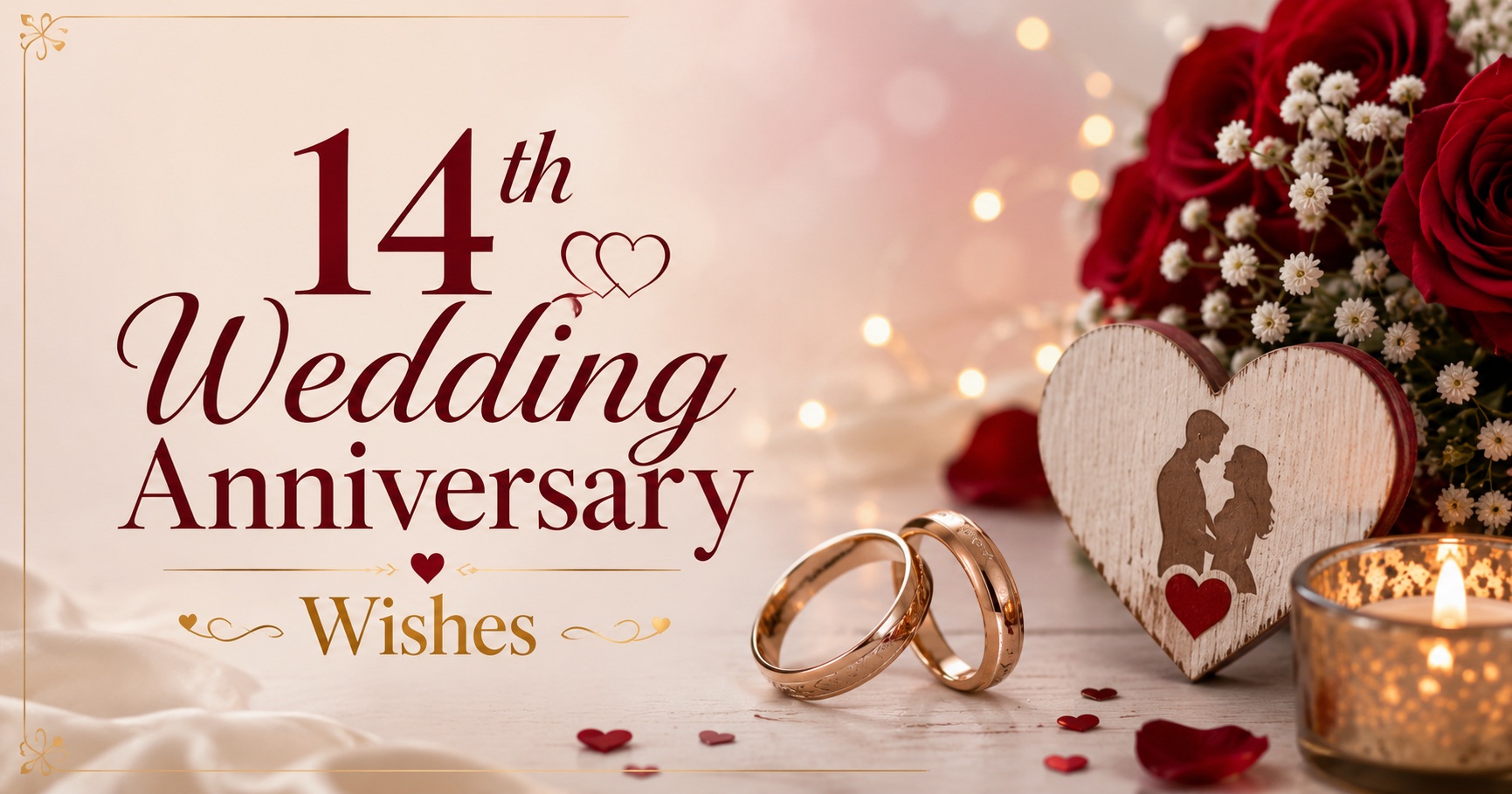 200+ Best 14th Wedding Anniversary Wishes & Messages