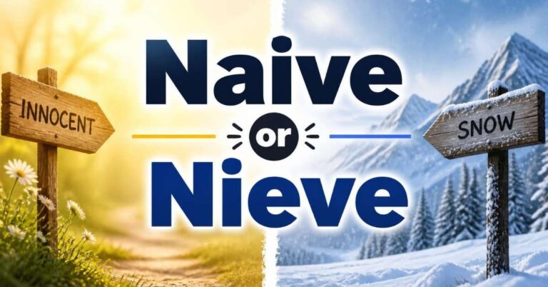 Naive or Nieve