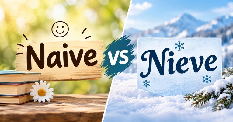 Naive vs Nieve