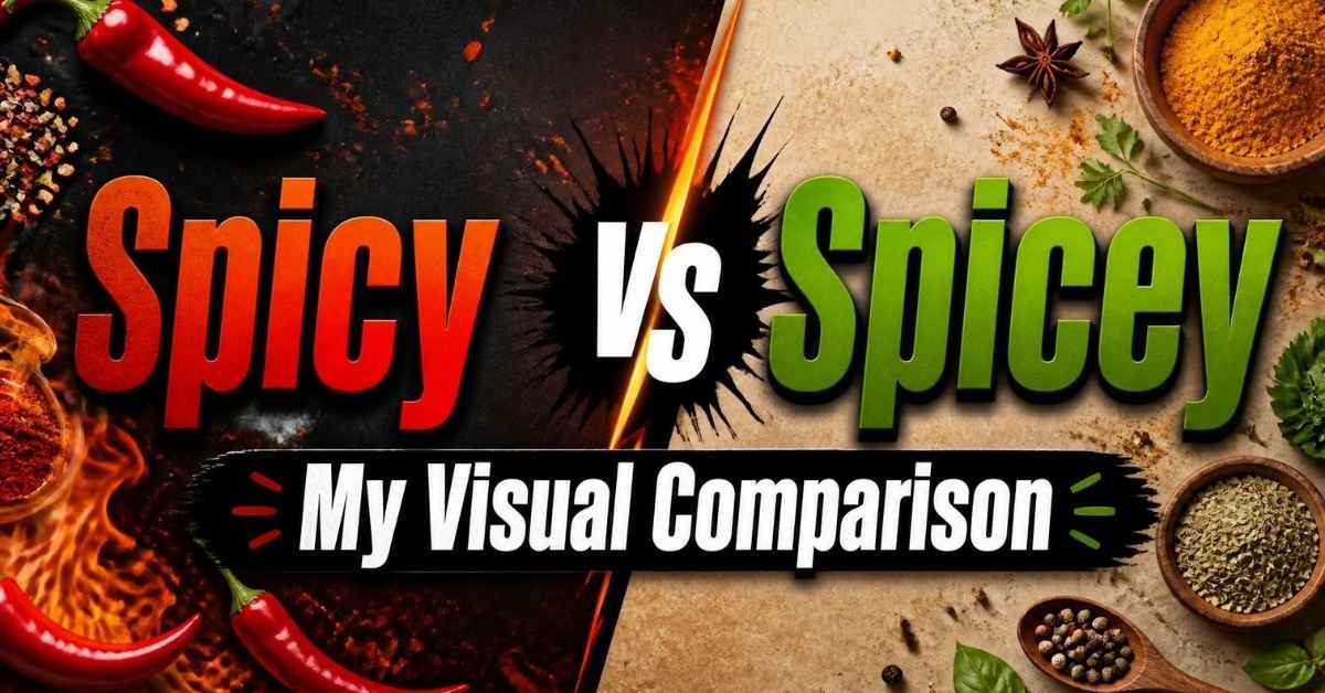 Spicy vs Spicey: My Visual Comparison
