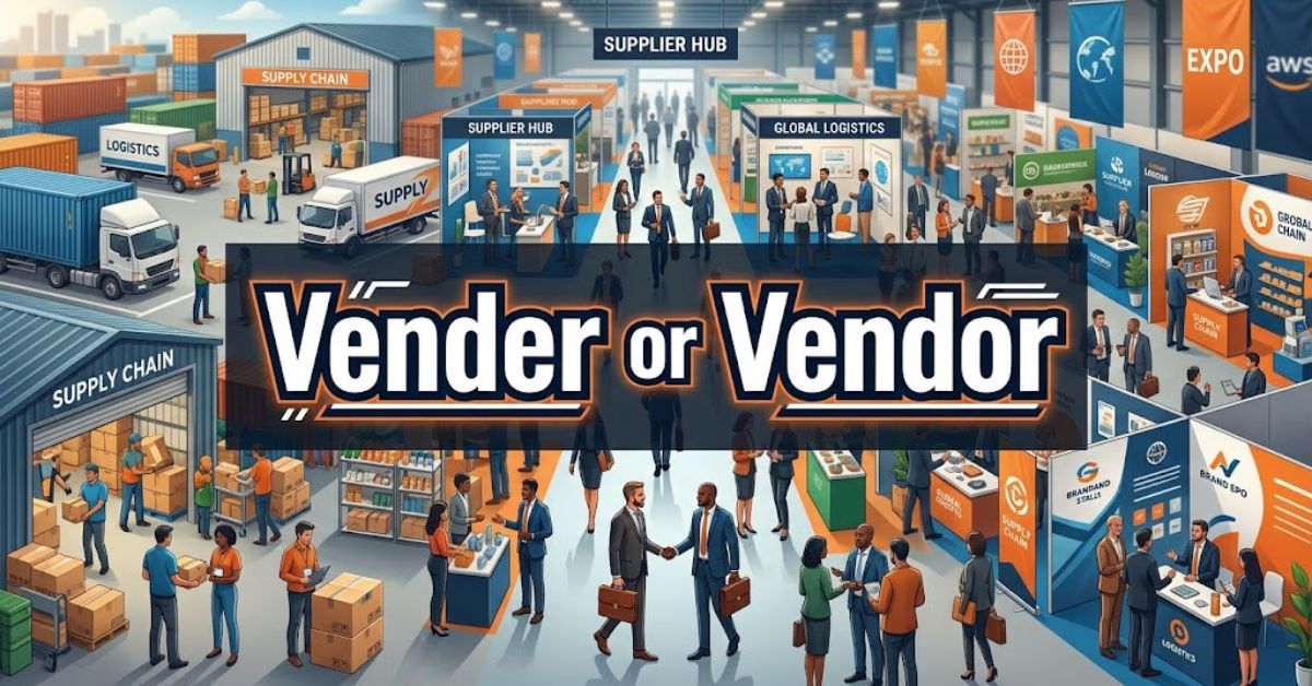 Vender or Vendor